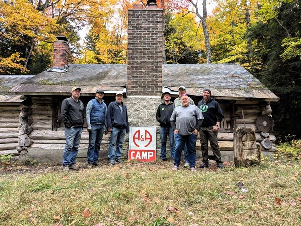 Gentlemen's Weekend 2024: Bill, Mikey, Craig, Andy, Ed, Jim, and Jon.