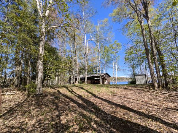 Camp on Mitchell Lake.